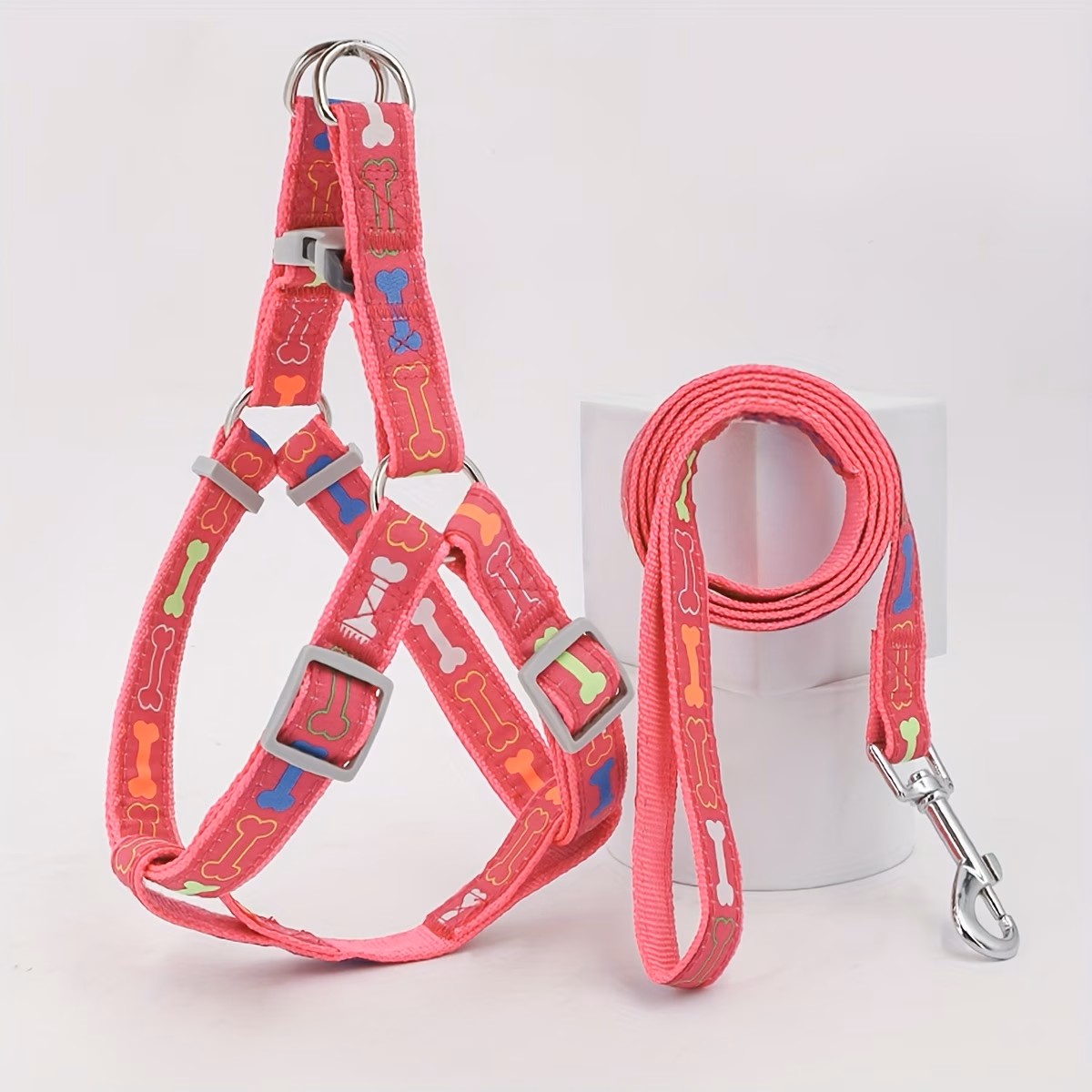 D Ring Strap - Ayarlanabilir Köpek Tasması, Hızlı Çıkarma Tokalı,