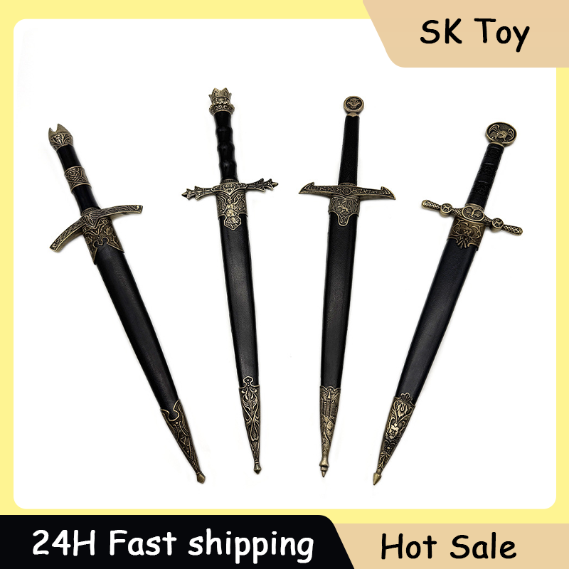 Cosplay Prop Knife - 35cm Komuta Kılıcı Batı Şövalyesi Ekipman