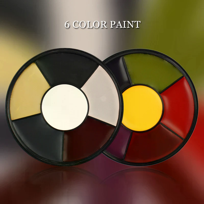 Cosplay Prop Painting - 6 renk suda çözünür yüz ve
