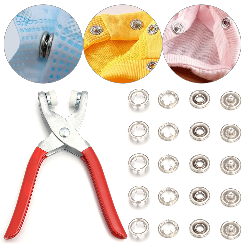 50 takım 7.5/9.5/11mm Paslanma - Snap Fastener Set incelemesi ve fiyatı