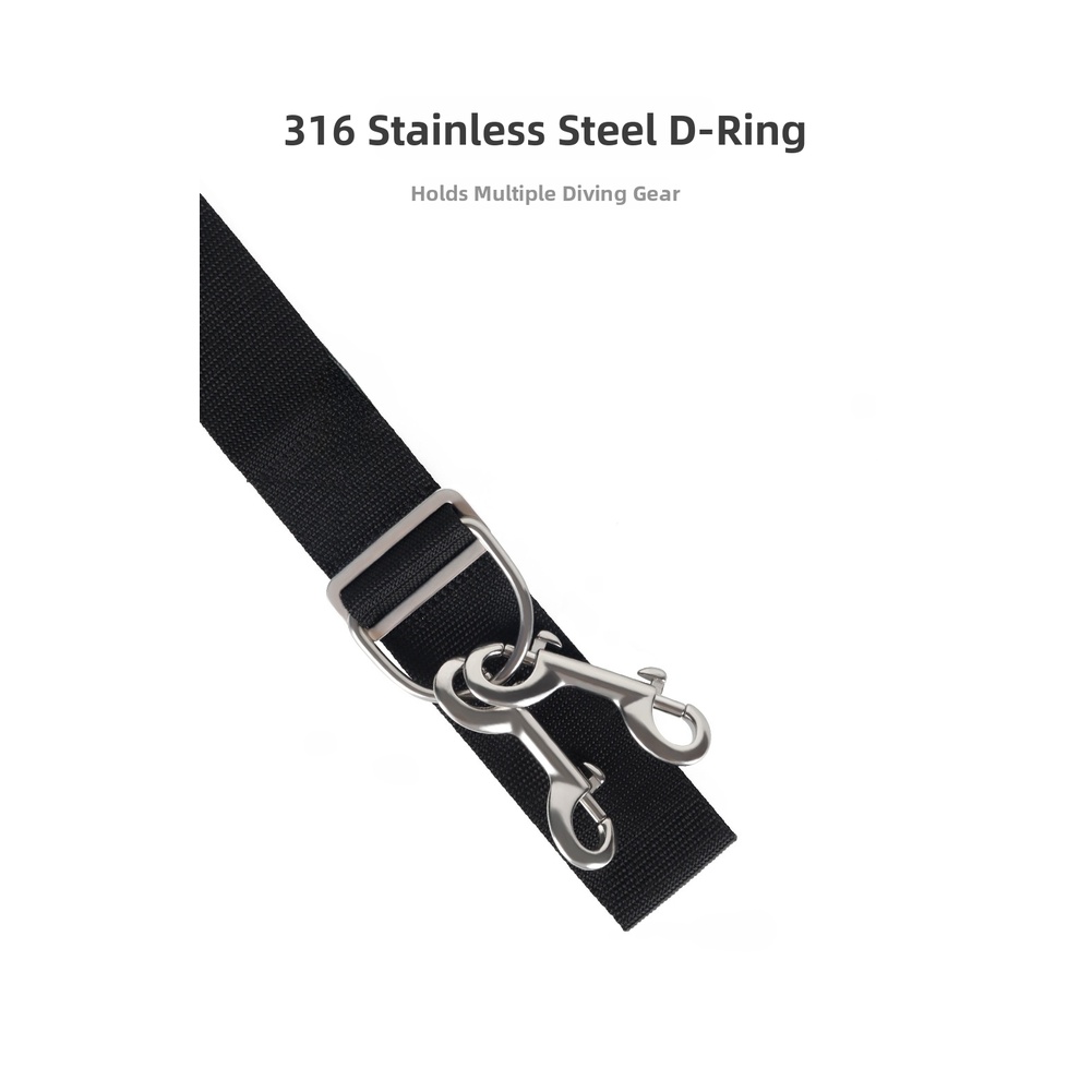 Teknik Dalış Kasık Kayışı, 316 - D Ring Strap incelemesi ve fiyatı