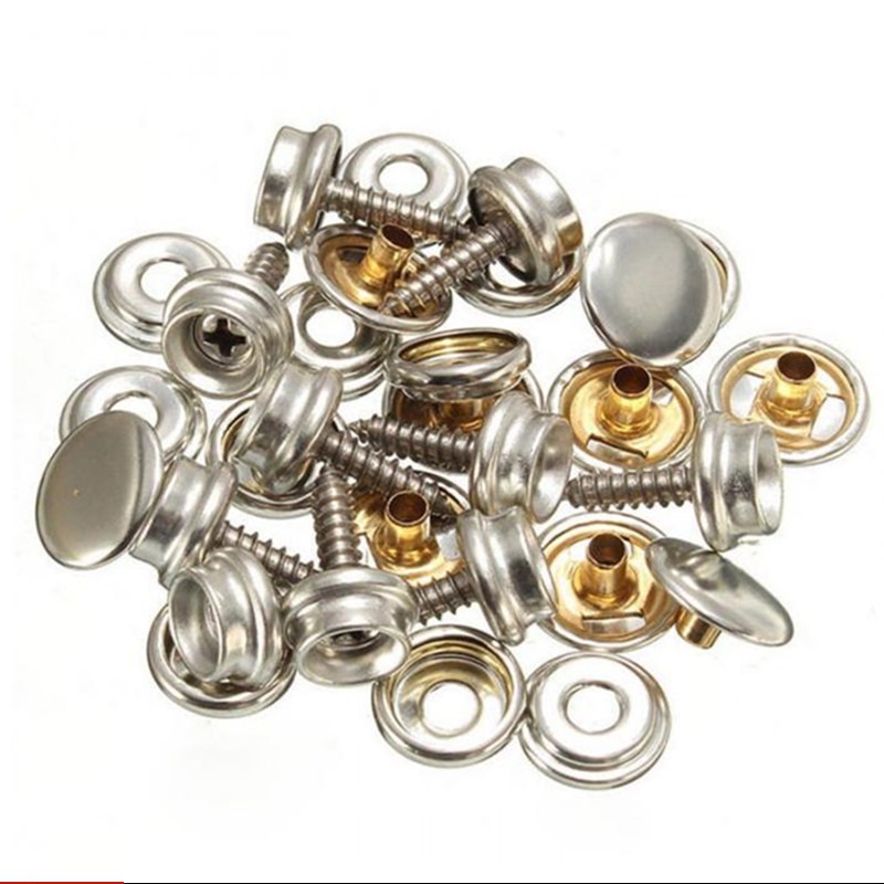 10 takım paslanmaz çelik dokun - Snap Fastener Set incelemesi ve fiyatı