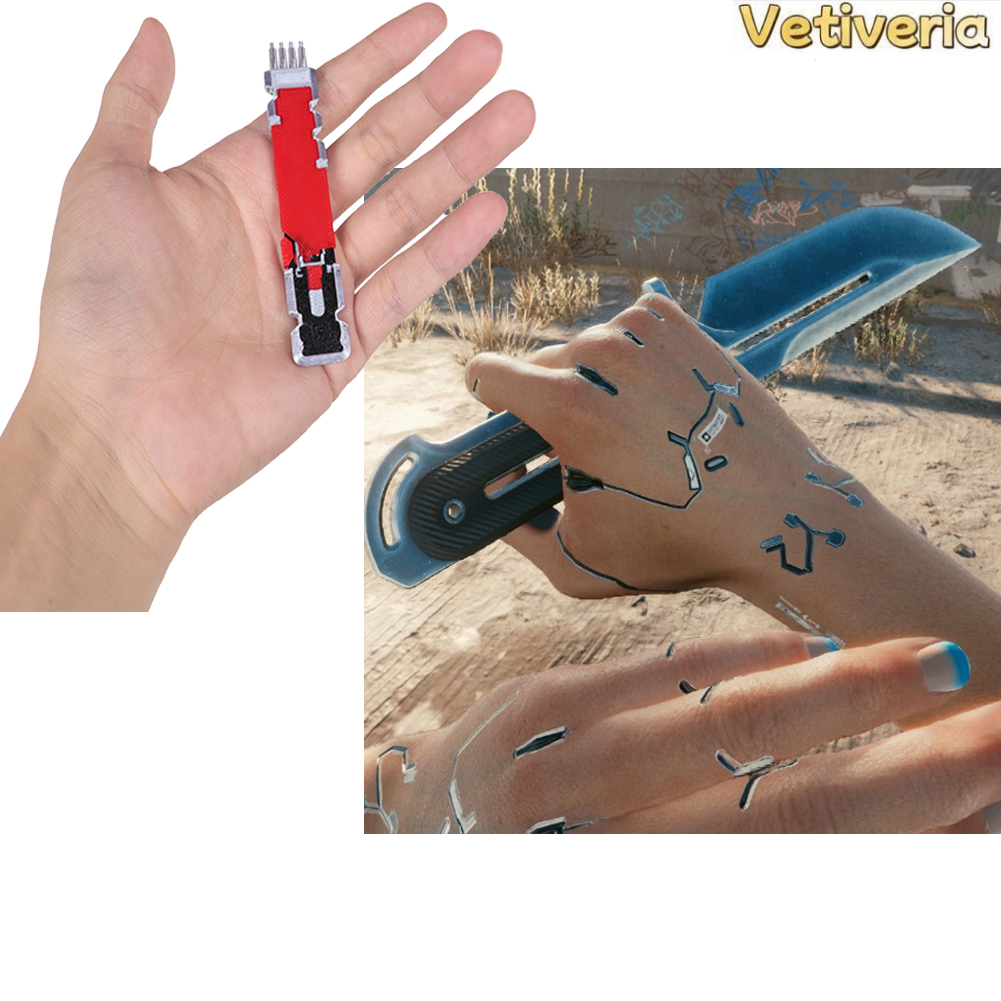 Yetişkin Oyunu 2077 V Çip Sahn - Cosplay Prop Knife incelemesi ve fiyatı